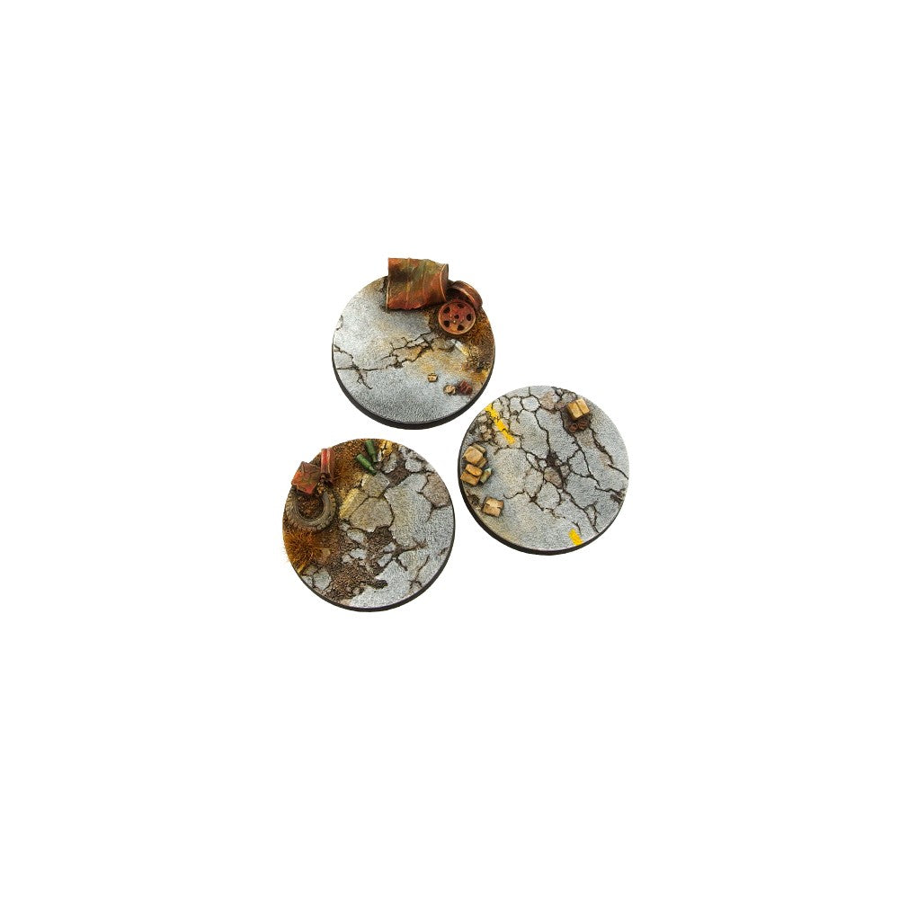 PREORDER Micro Art Studio - Resin Round/Oval Bases - Highway Bases - Round 50mm (2)