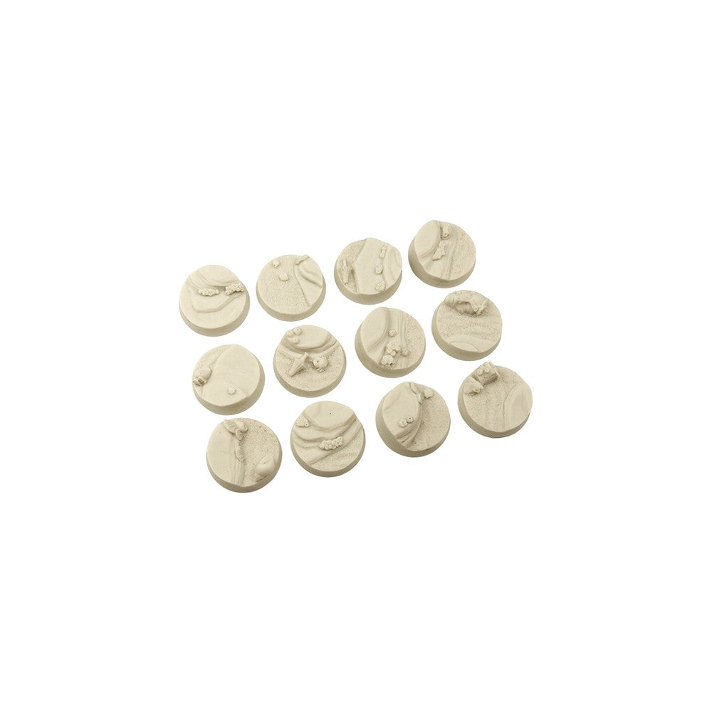 PREORDER Micro Art Studio - Resin Round/Oval Bases - Deep Water Bases Round 25mm (5)
