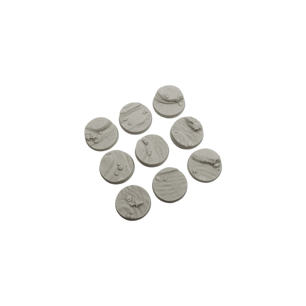 PREORDER Micro Art Studio - Resin Round/Oval Bases - Deep Water Bases Round 28mm (5)