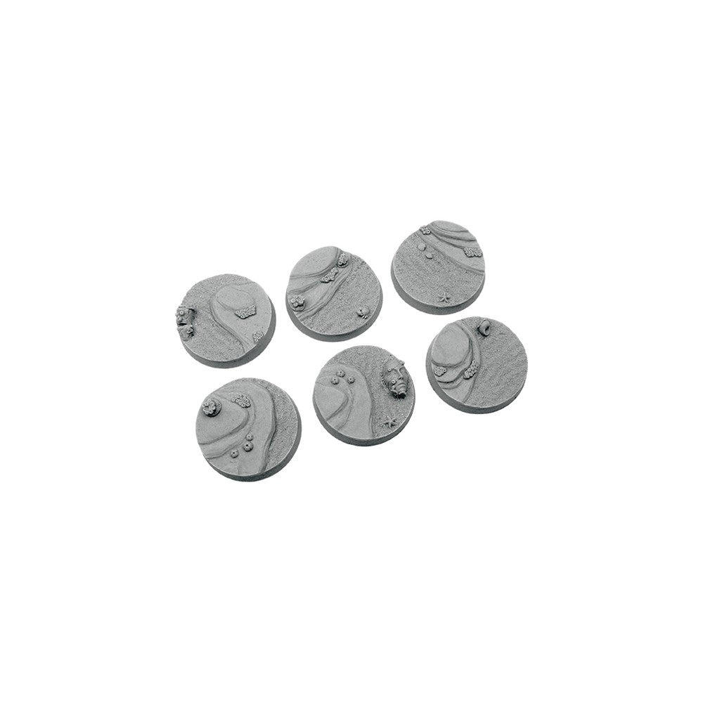 PREORDER Micro Art Studio - Resin Round/Oval Bases - Deep Water Bases Round 40mm (2)