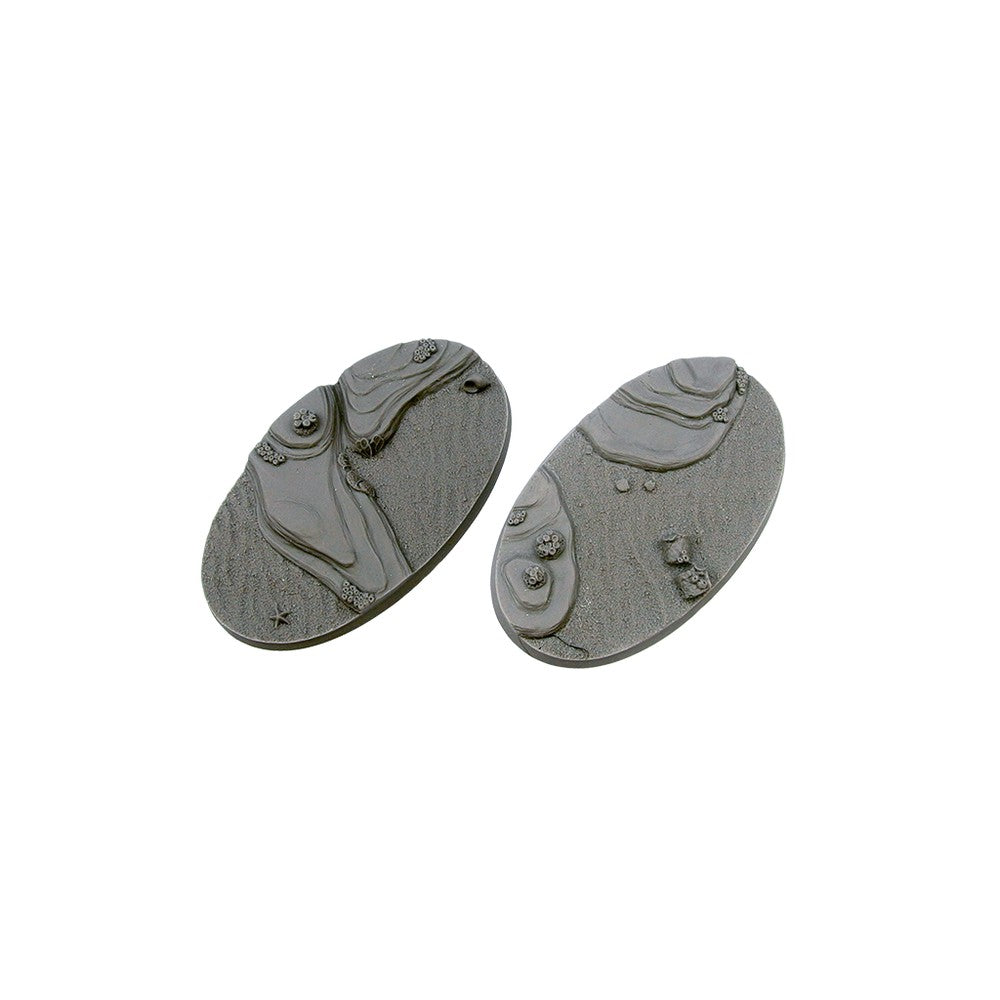 PREORDER Micro Art Studio - Resin Round/Oval Bases - Deep Water Bases Oval 90x52mm (2)