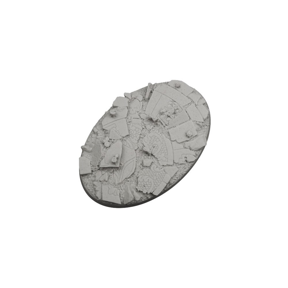 PREORDER Micro Art Studio - Resin Round/Oval Bases - Ruined Chapel Bases - Oval 105x70mm (1)