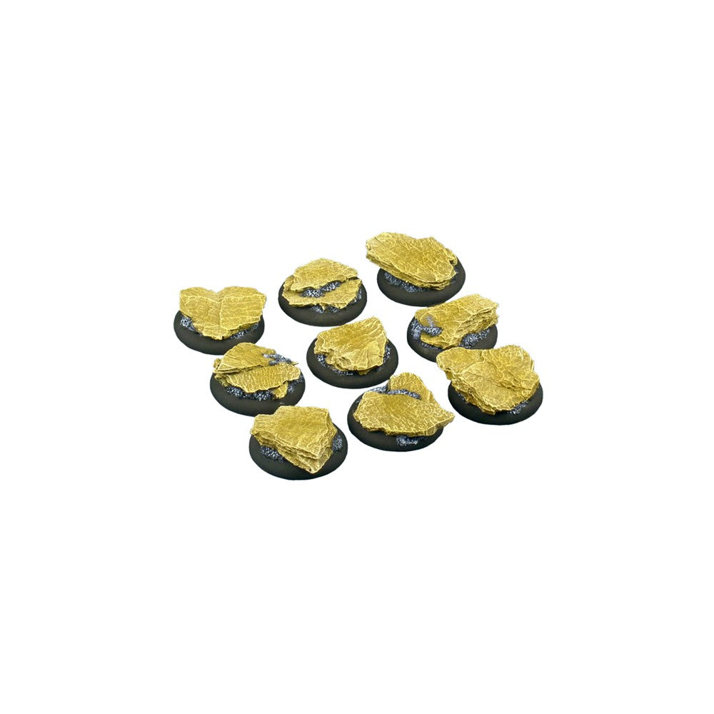 PREORDER Micro Art Studio - Resin Wide Lip Round Bases - Shale Bases - WRound 30mm (5)