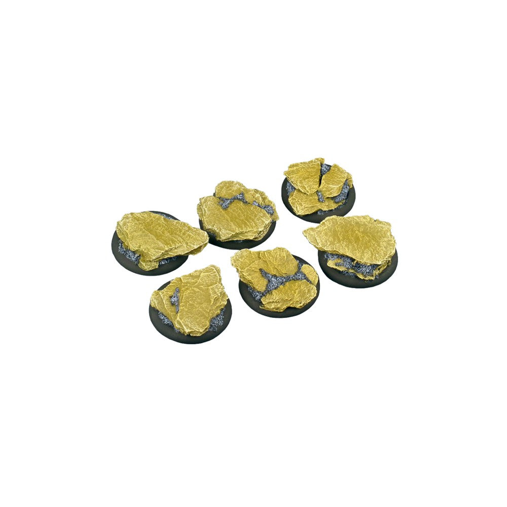 PREORDER Micro Art Studio - Resin Wide Lip Round Bases - Shale Bases - WRound 40mm (2)