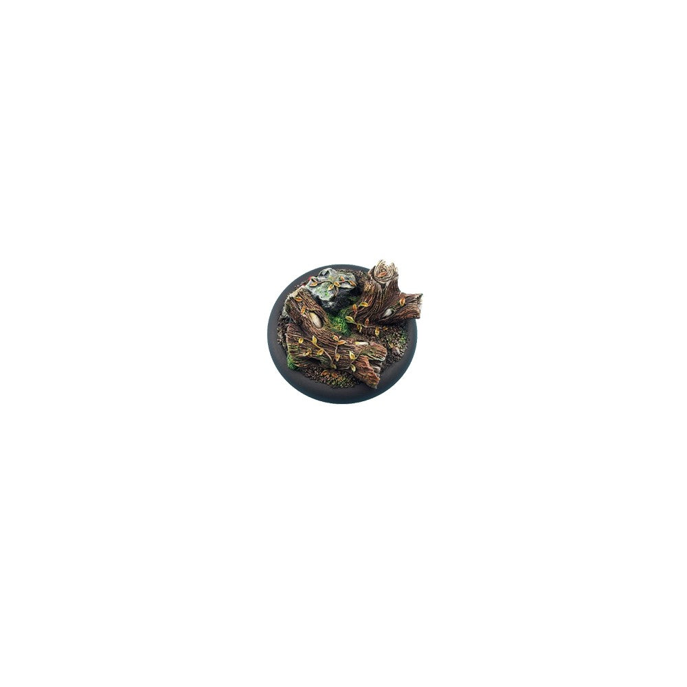 PREORDER Micro Art Studio - Resin Wide Lip Round Bases - Forest Bases - WRound 50mm (1)