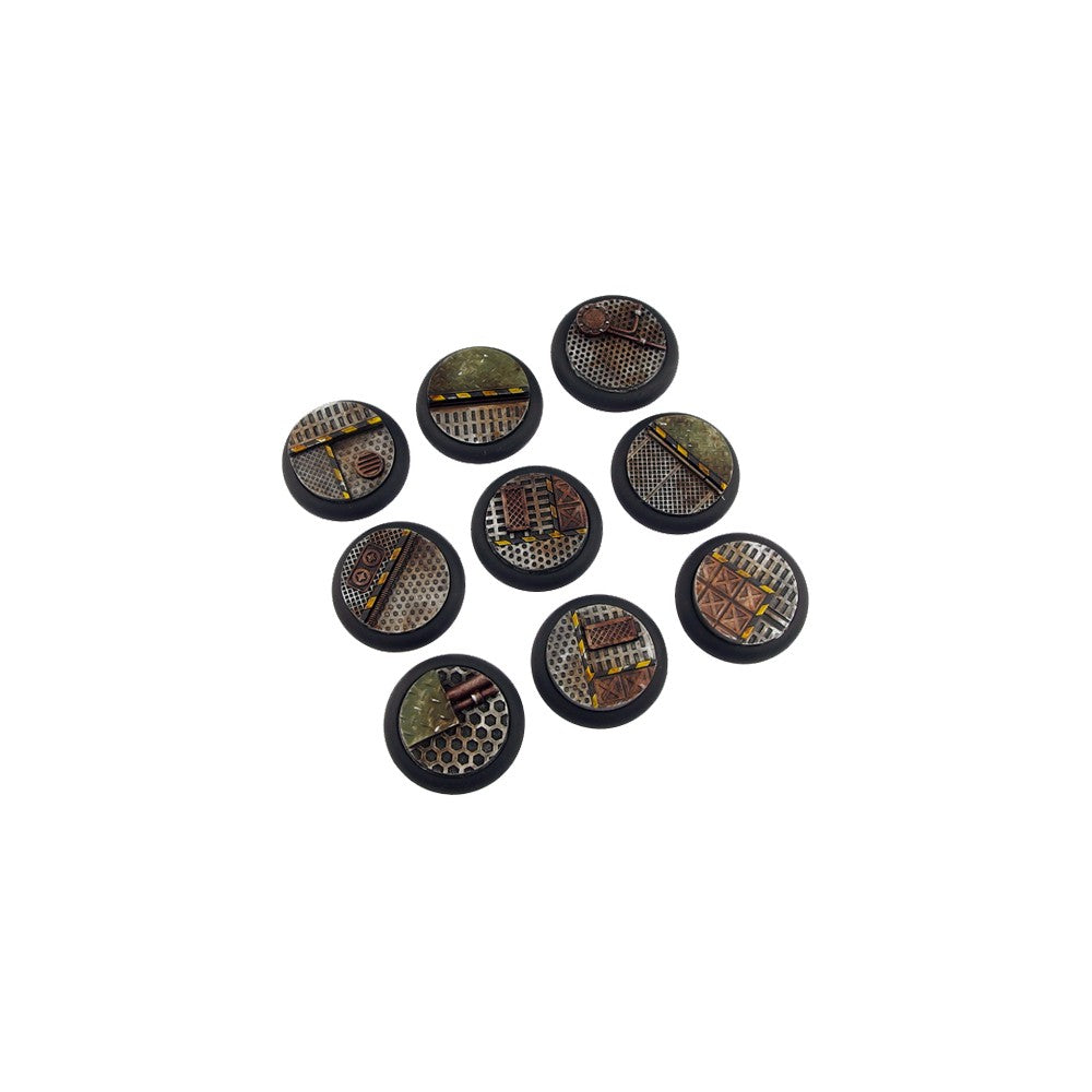 PREORDER Micro Art Studio - Resin Wide Lip Round Bases - Tech Bases - WRound 30mm (5)