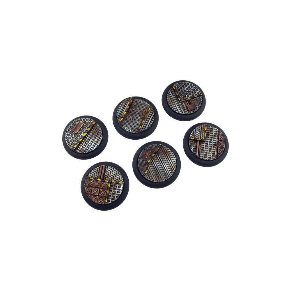 PREORDER Micro Art Studio - Resin Wide Lip Round Bases - Tech Bases - WRound 40mm (2)