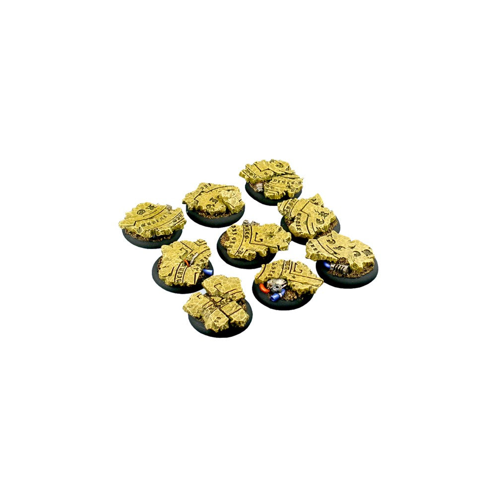 PREORDER Micro Art Studio - Resin Wide Lip Round Bases - Temple Bases - WRound 30mm (5)