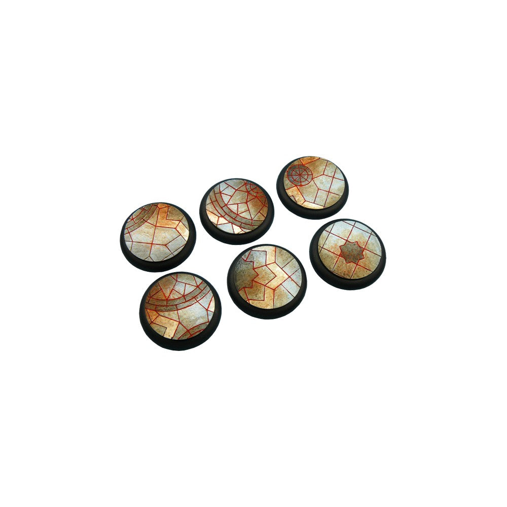 PREORDER Micro Art Studio - Resin Wide Lip Round Bases - Mosaic Bases - WRound 40mm (2)