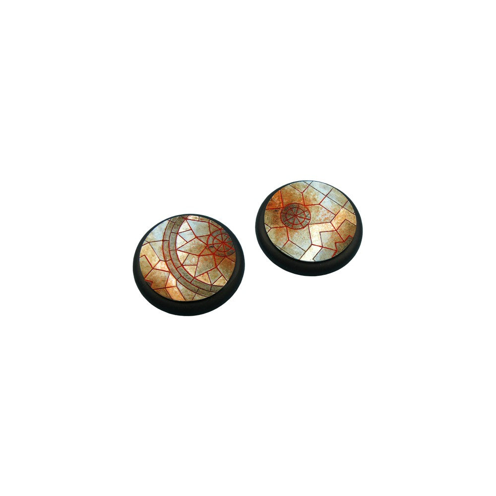PREORDER Micro Art Studio - Resin Wide Lip Round Bases - Mosaic Bases - WRound 50mm (1)