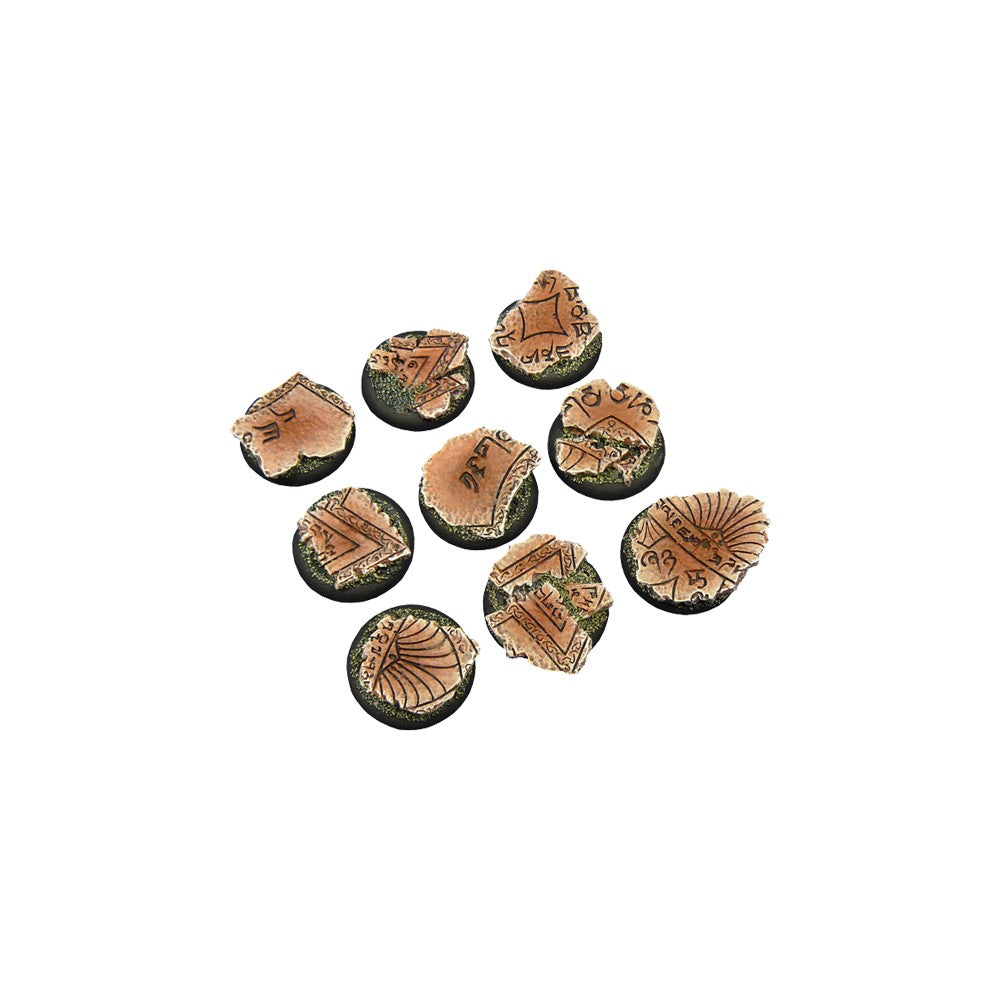 PREORDER Micro Art Studio - Resin Wide Lip Round Bases - Shrine Bases - WRound 30mm (5)