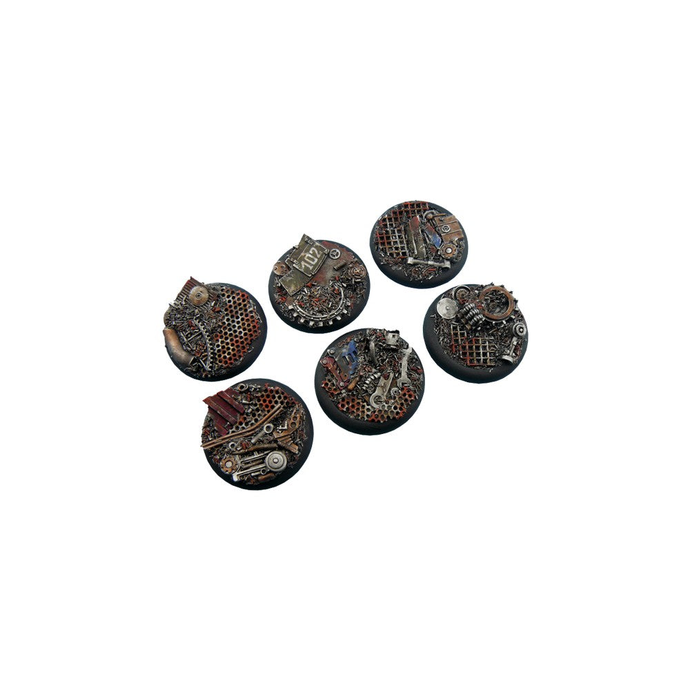 PREORDER Micro Art Studio - Resin Wide Lip Round Bases - Trash Bases - WRound 40mm (2)