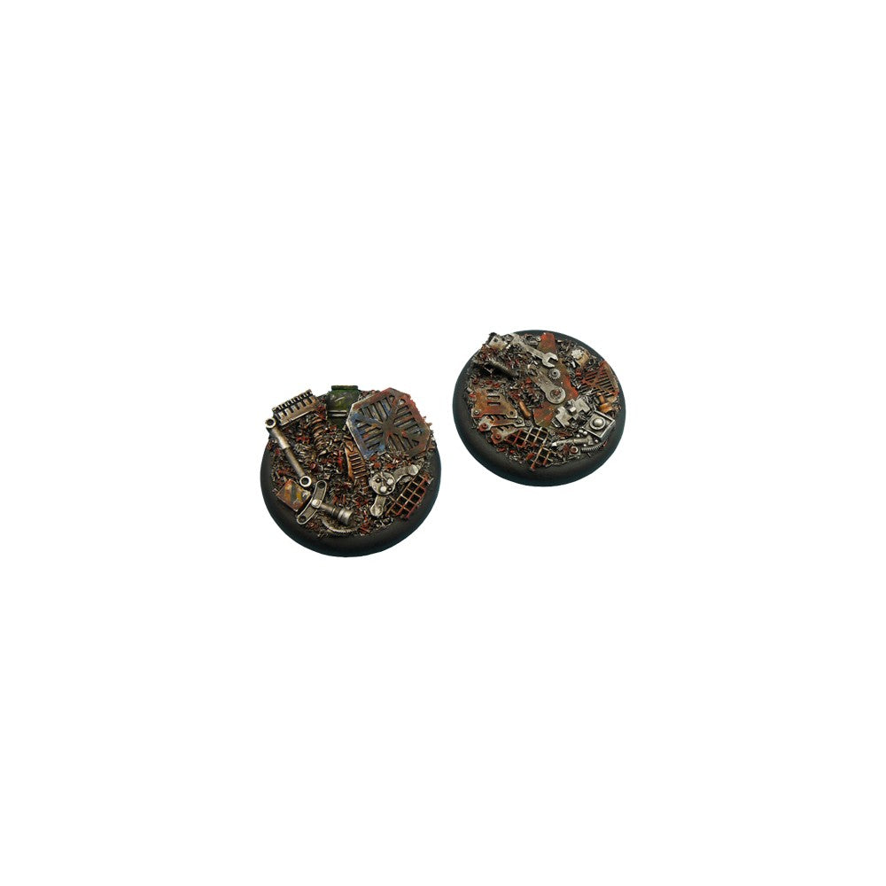 PREORDER Micro Art Studio - Resin Wide Lip Round Bases - Trash Bases - WRound 50mm (1)