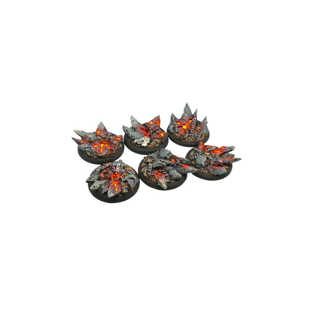 PREORDER Micro Art Studio - Resin Wide Lip Round Bases - Chaos Bases - WRound 40mm (2)