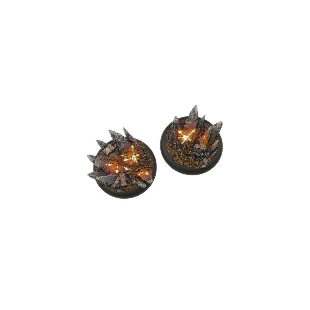 PREORDER Micro Art Studio - Resin Wide Lip Round Bases - Chaos Bases - WRound 50mm (1)