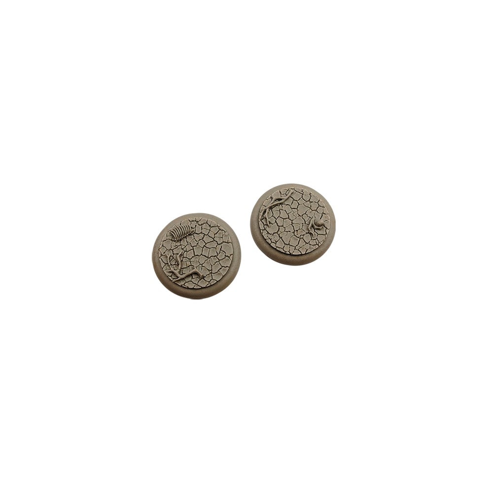 PREORDER Micro Art Studio - Resin Wide Lip Round Bases - Wasteland Bases - WRound 50mm (1)