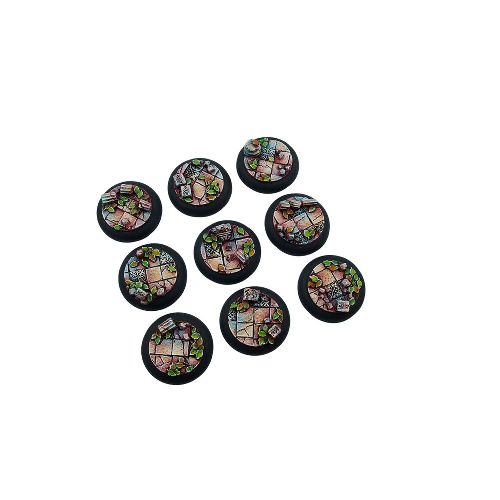PREORDER Micro Art Studio - Resin Wide Lip Round Bases - Ancient Bases - WRound 30mm (5)