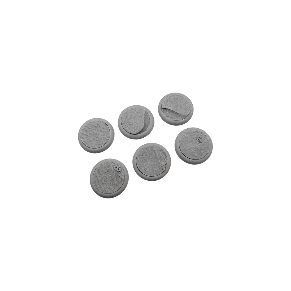 PREORDER Micro Art Studio - Resin Wide Lip Round Bases - Desert Bases - WRound 40mm (2)