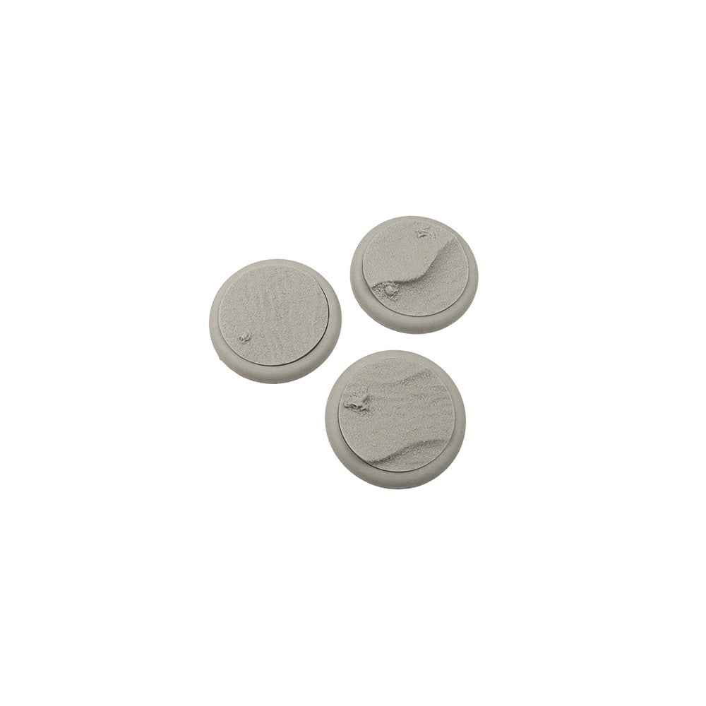 PREORDER Micro Art Studio - Resin Wide Lip Round Bases - Desert Bases - WRound 50mm (1)