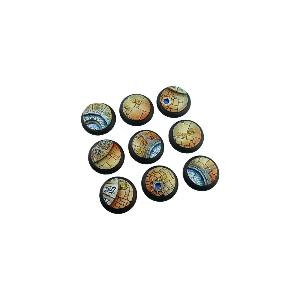 PREORDER Micro Art Studio - Resin Wide Lip Round Bases - Arcane Bases - WRound 30mm (5)