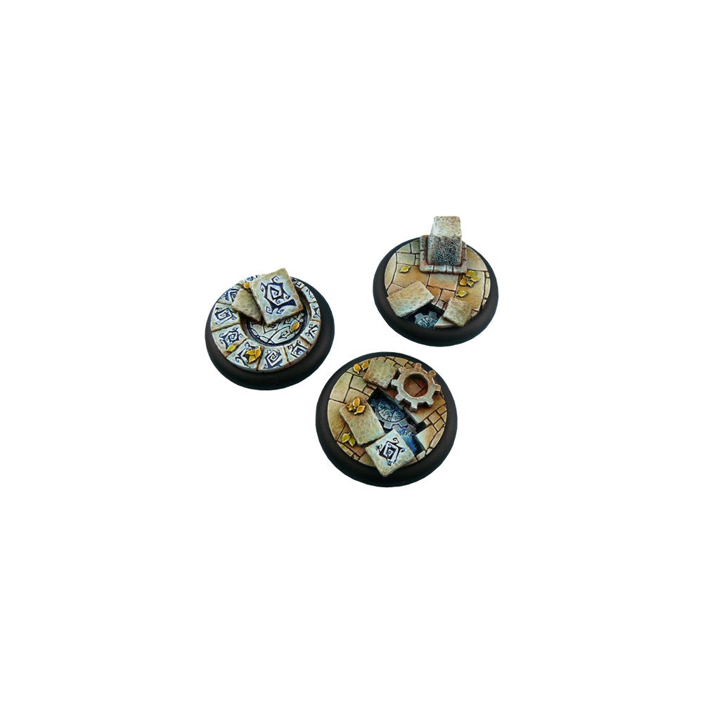 PREORDER Micro Art Studio - Resin Wide Lip Round Bases - Arcane Bases - WRound 50mm (1)