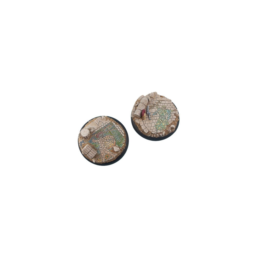 PREORDER Micro Art Studio - Resin Wide Lip Round Bases - Halodyne Bases - WRound 50mm (1)