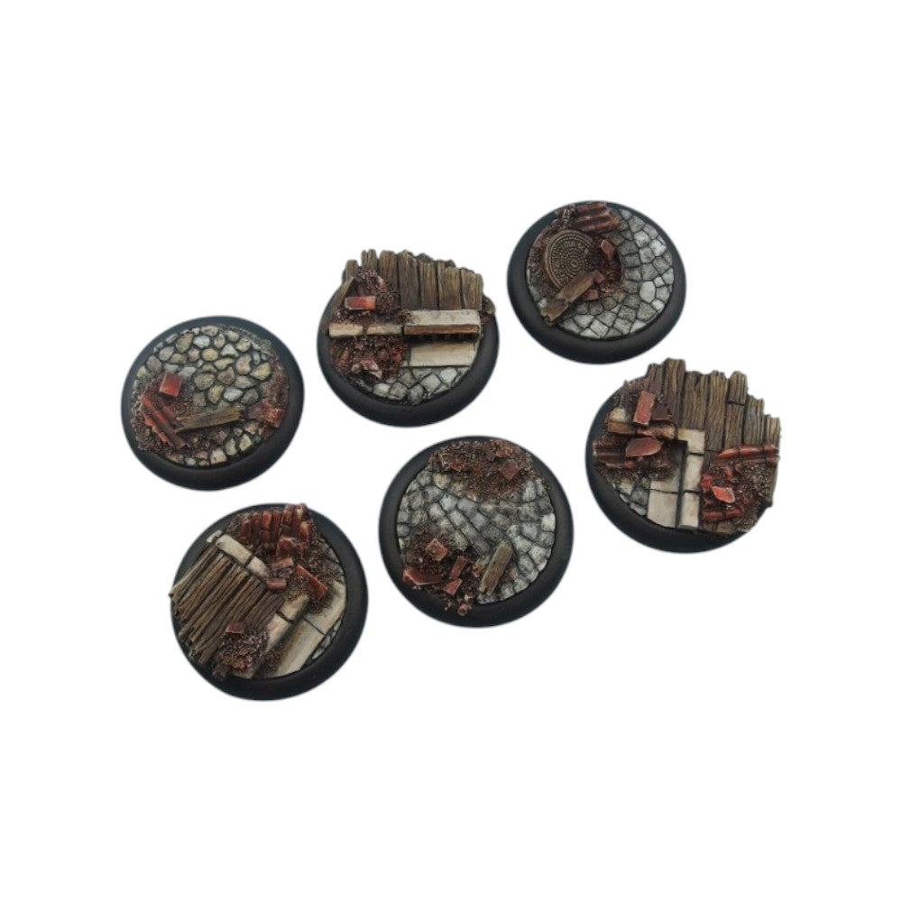 PREORDER Micro Art Studio - Resin Wide Lip Round Bases - Triad Bases - 40mm WRound (2)