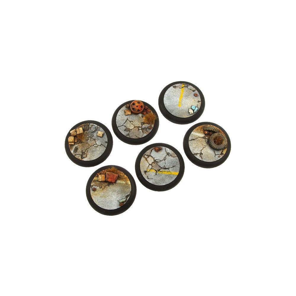 PREORDER Micro Art Studio - Resin Wide Lip Round Bases - Highway Bases - WRound 40mm (2)