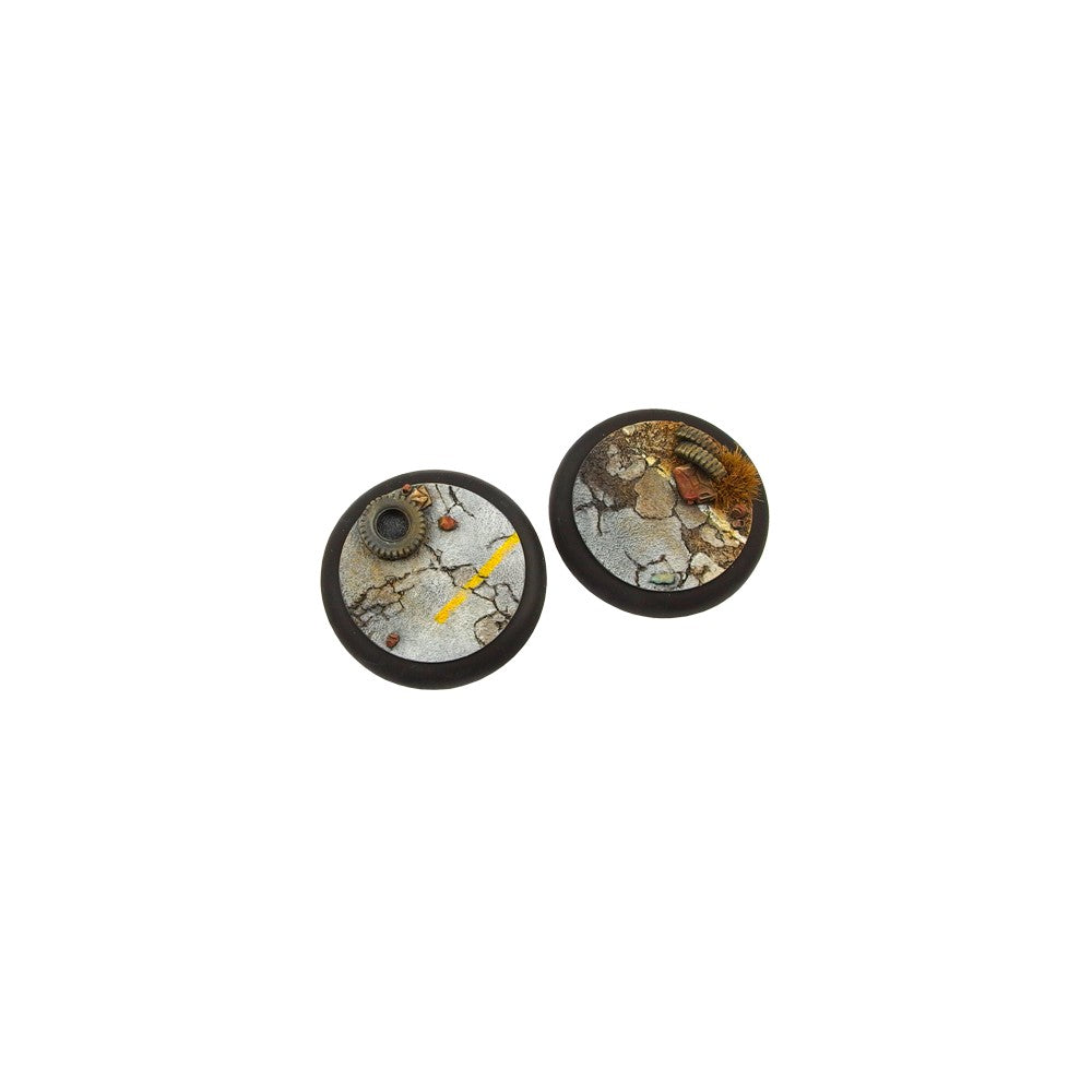PREORDER Micro Art Studio - Resin Wide Lip Round Bases - Highway Bases - WRound 50mm (1)