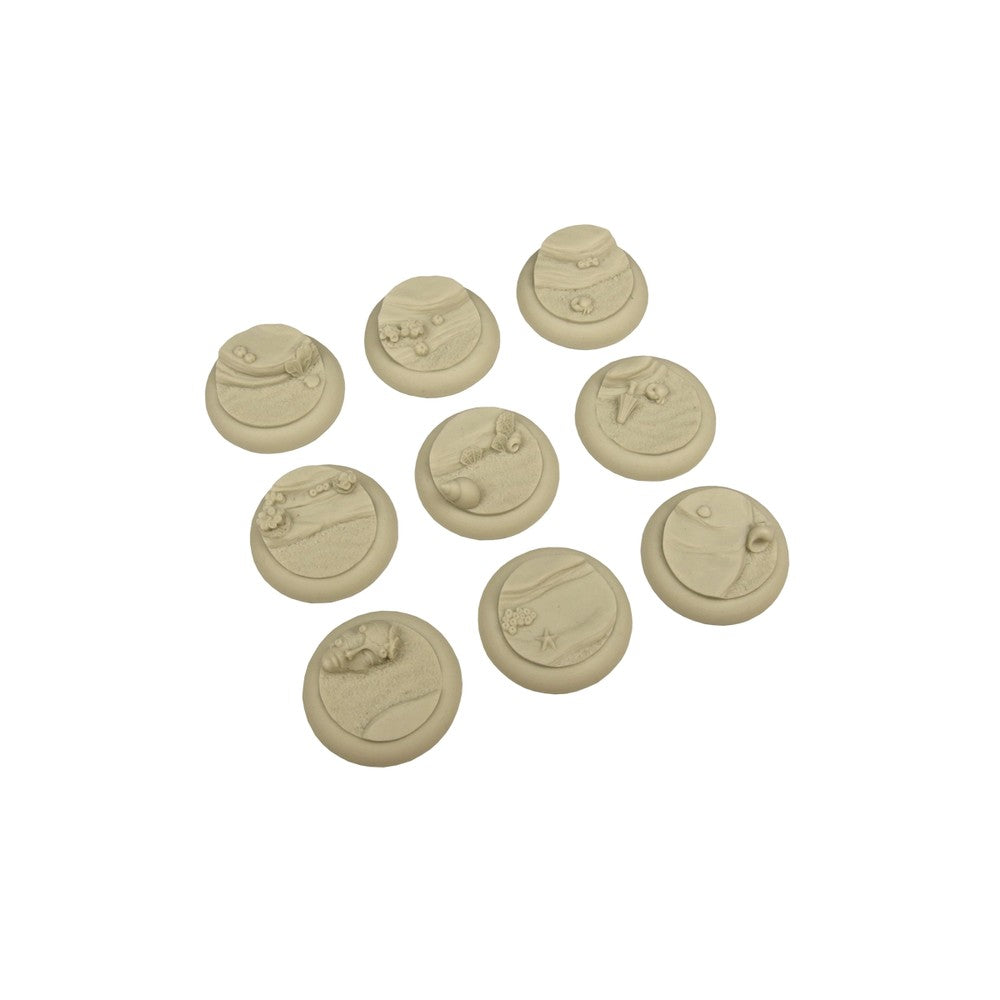 PREORDER Micro Art Studio - Resin Wide Lip Round Bases - Deep Water Bases - WRound 30mm (5)