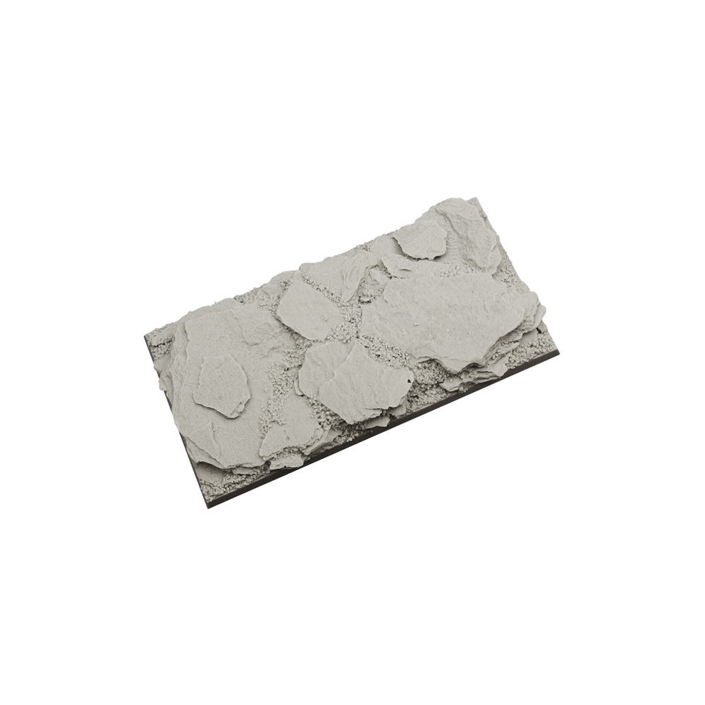 PREORDER Micro Art Studio - Resin Square/Rectangular Bases - Shale Bases 50x100mm (1)