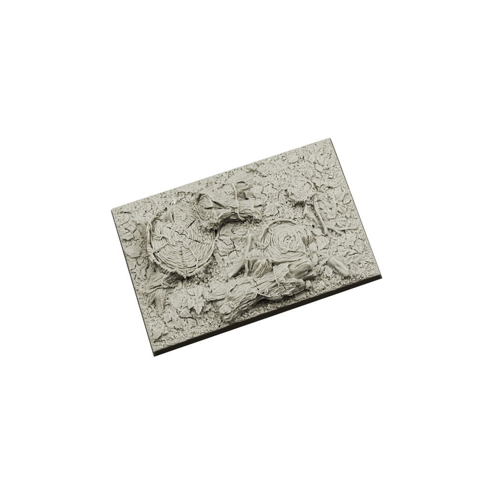 PREORDER Micro Art Studio - Resin Square/Rectangular Bases - Forest Bases 50x75mm (1)