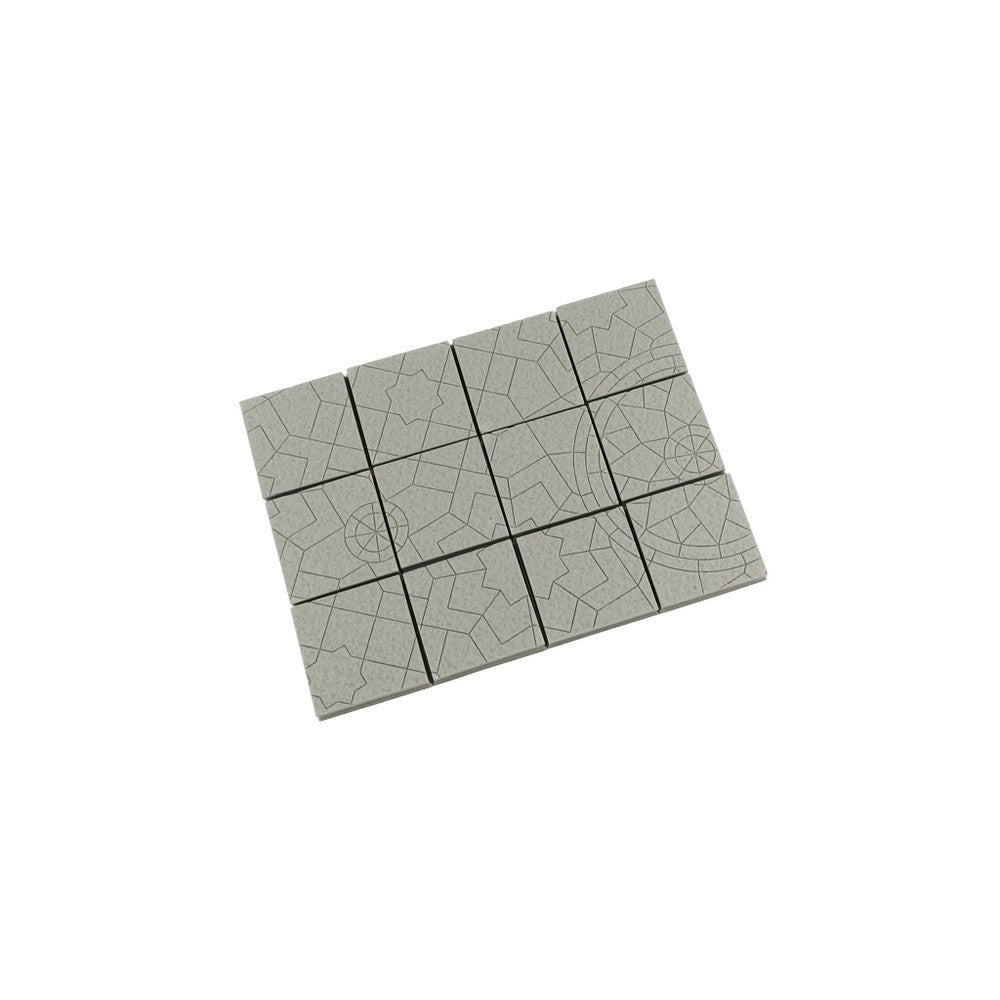 PREORDER Micro Art Studio - Resin Square/Rectangular Bases - Mosaic Bases 25x25mm (10)