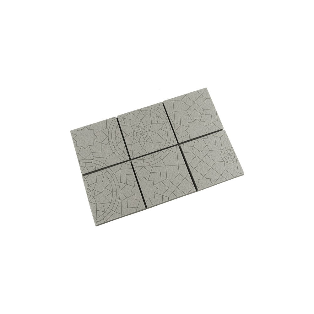 PREORDER Micro Art Studio - Resin Square/Rectangular Bases - Mosaic Bases 40x40mm (4)