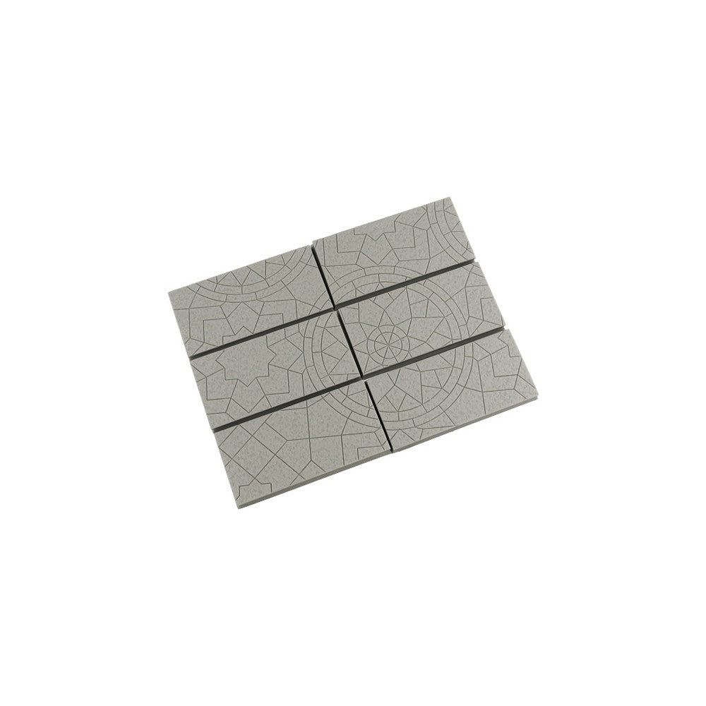 PREORDER Micro Art Studio - Resin Square/Rectangular Bases - Mosaic Bases 25x50mm (5)
