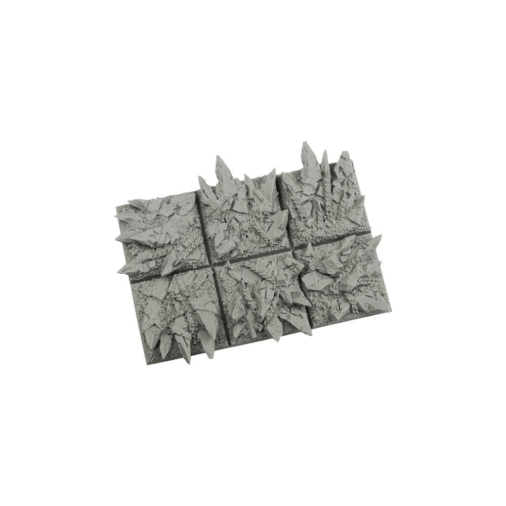 PREORDER Micro Art Studio - Resin Square/Rectangular Bases - Chaos Bases 40x40mm (4)