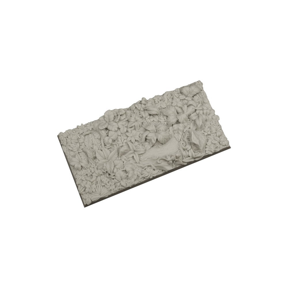 PREORDER Micro Art Studio - Resin Square/Rectangular Bases - Jungle Bases 50x100mm (1)