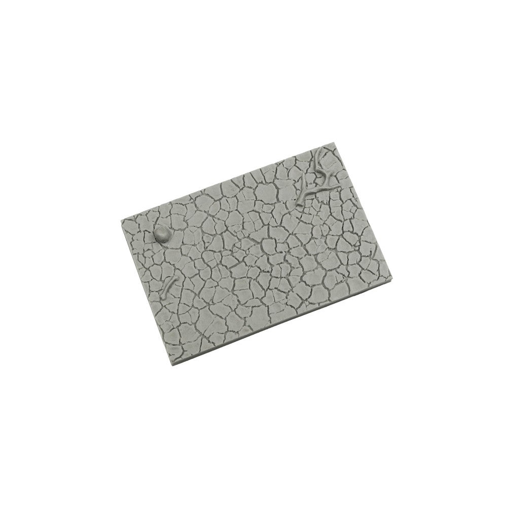 PREORDER Micro Art Studio - Resin Square/Rectangular Bases - Wasteland Bases 50x75mm (1)