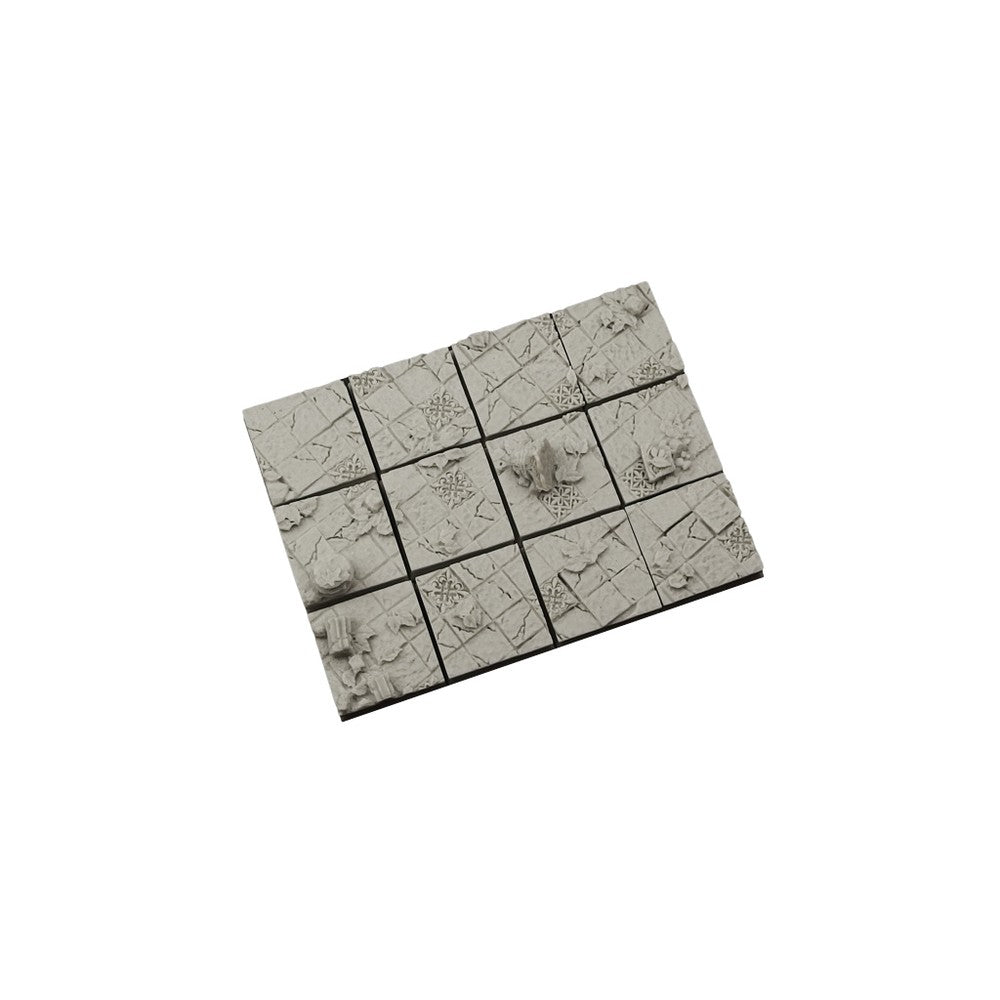 PREORDER Micro Art Studio - Resin Square/Rectangular Bases - Ancient Bases 20x20mm (10)