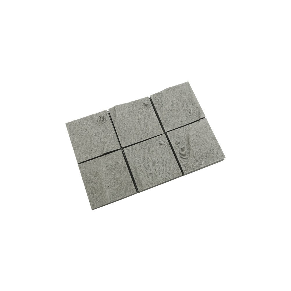 PREORDER Micro Art Studio - Resin Square/Rectangular Bases - Desert Bases 40x40mm (4)