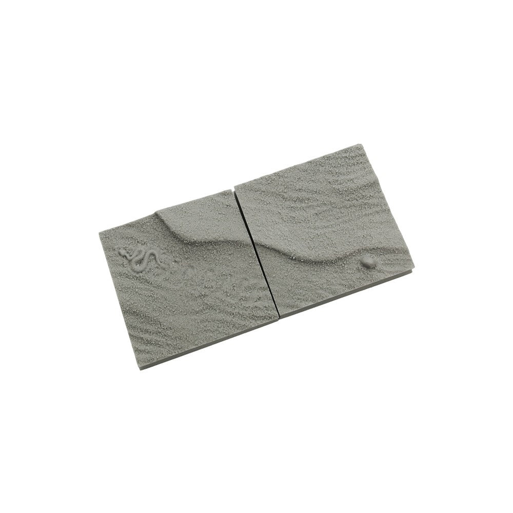 PREORDER Micro Art Studio - Resin Square/Rectangular Bases - Desert Bases 50x50mm (2)