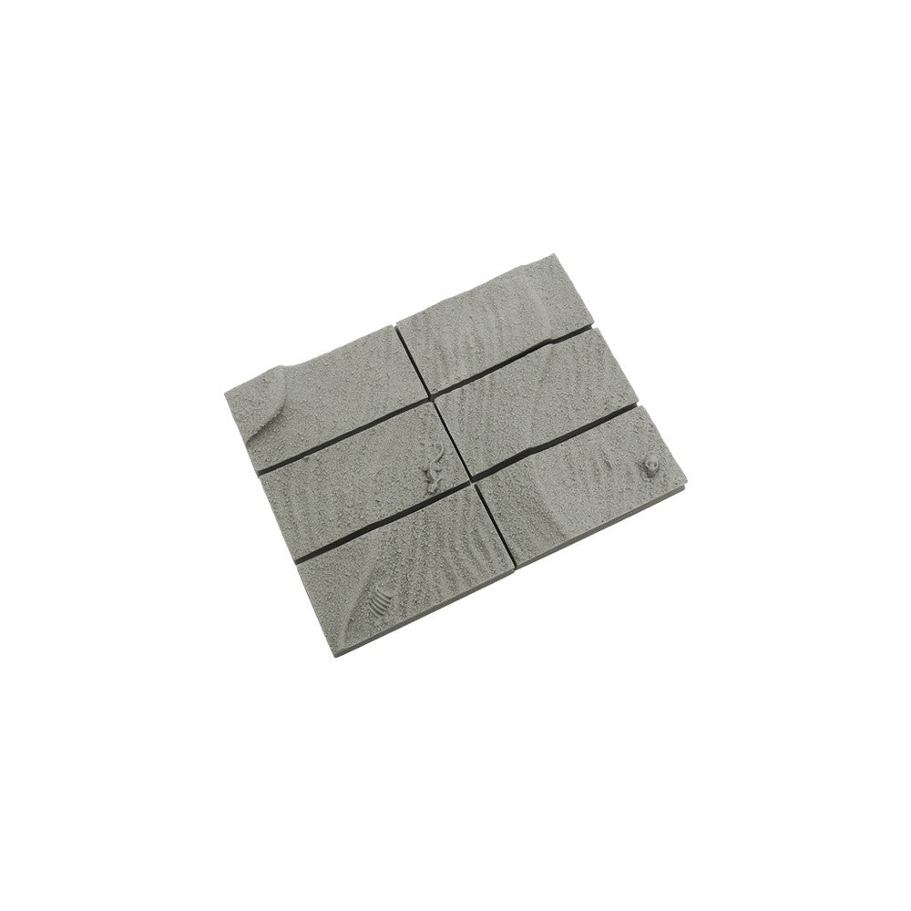 PREORDER Micro Art Studio - Resin Square/Rectangular Bases - Desert Bases 25x50mm (5)
