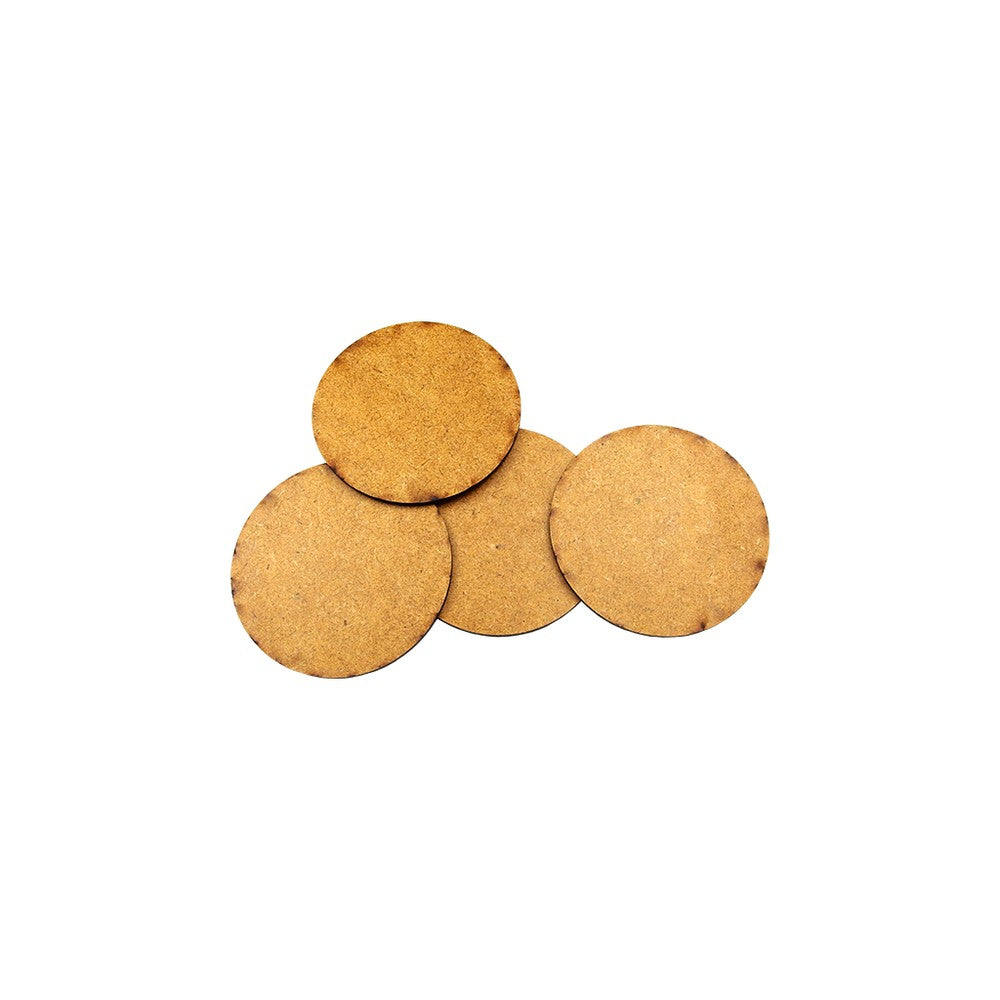 PREORDER Micro Art Studio - HDF/MDF Lasercut Bases - HDF 3mm Bases Round 160mm (1)