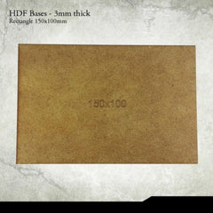 PREORDER Micro Art Studio - HDF/MDF Lasercut Bases - HDF 3mm Bases 150x100mm (2)