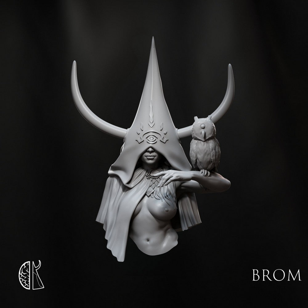 PREORDER Signature Series Figures - Brom: Witchhorn Iii Academic Bust - Standard Edition