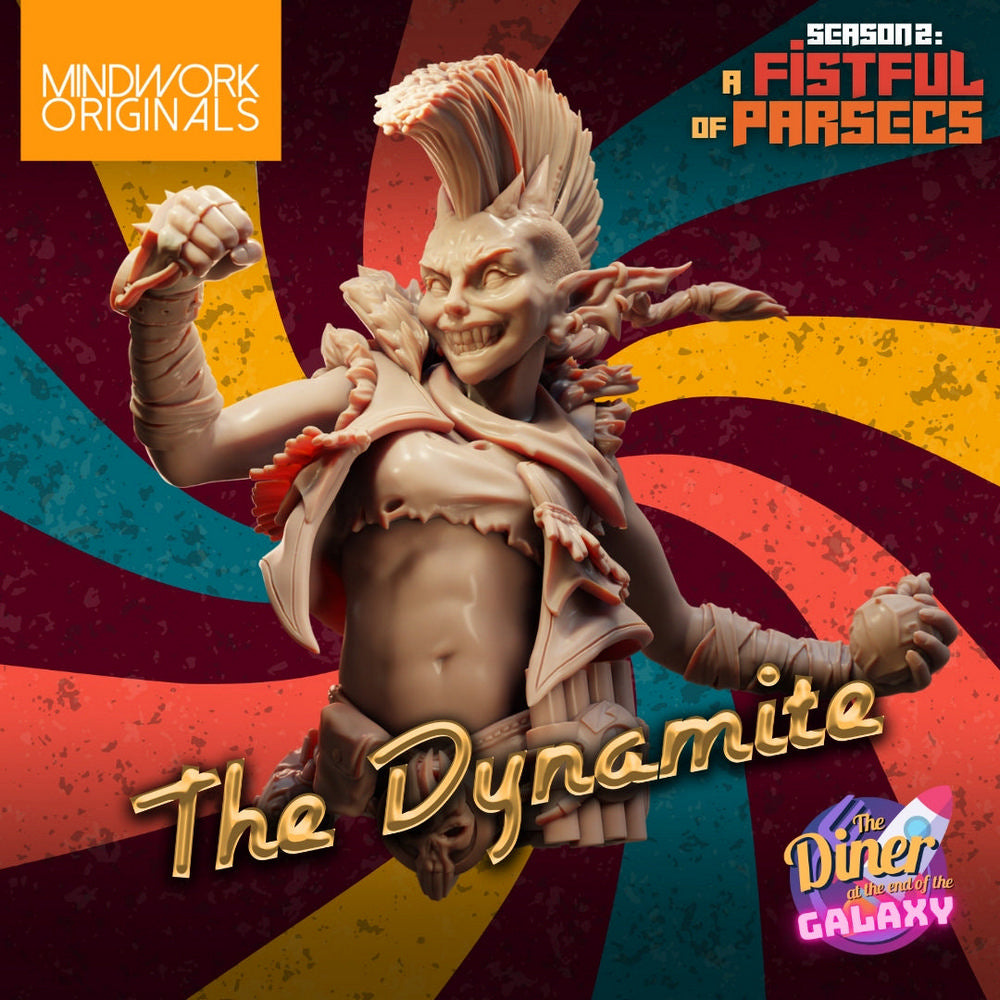 PREORDER Figures - The Dynamite - The Diner At The End Of The Galaxy Mindwork Games