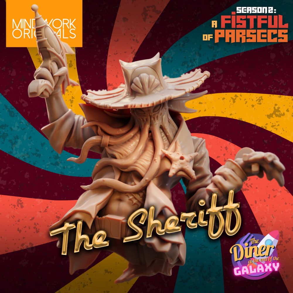PREORDER Figures - The Sheriff - The Diner At The End Of The Galaxy
