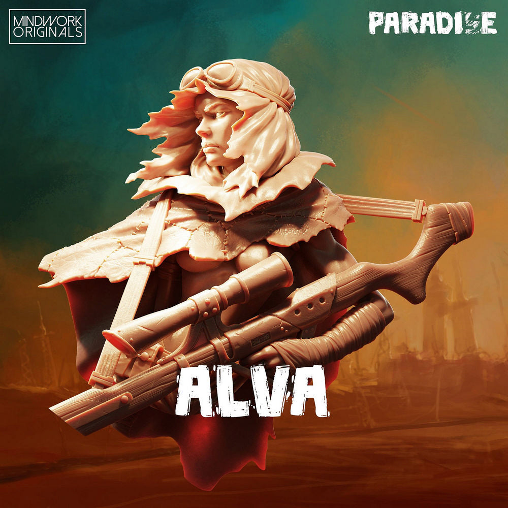 PREORDER Figures - Bust Of Alva - Of The Raiders - Paradise