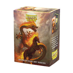 PREORDER Dragon Shield: Sleeves  Matte Dual Art  Lunar New Year 2026: Fire Horse