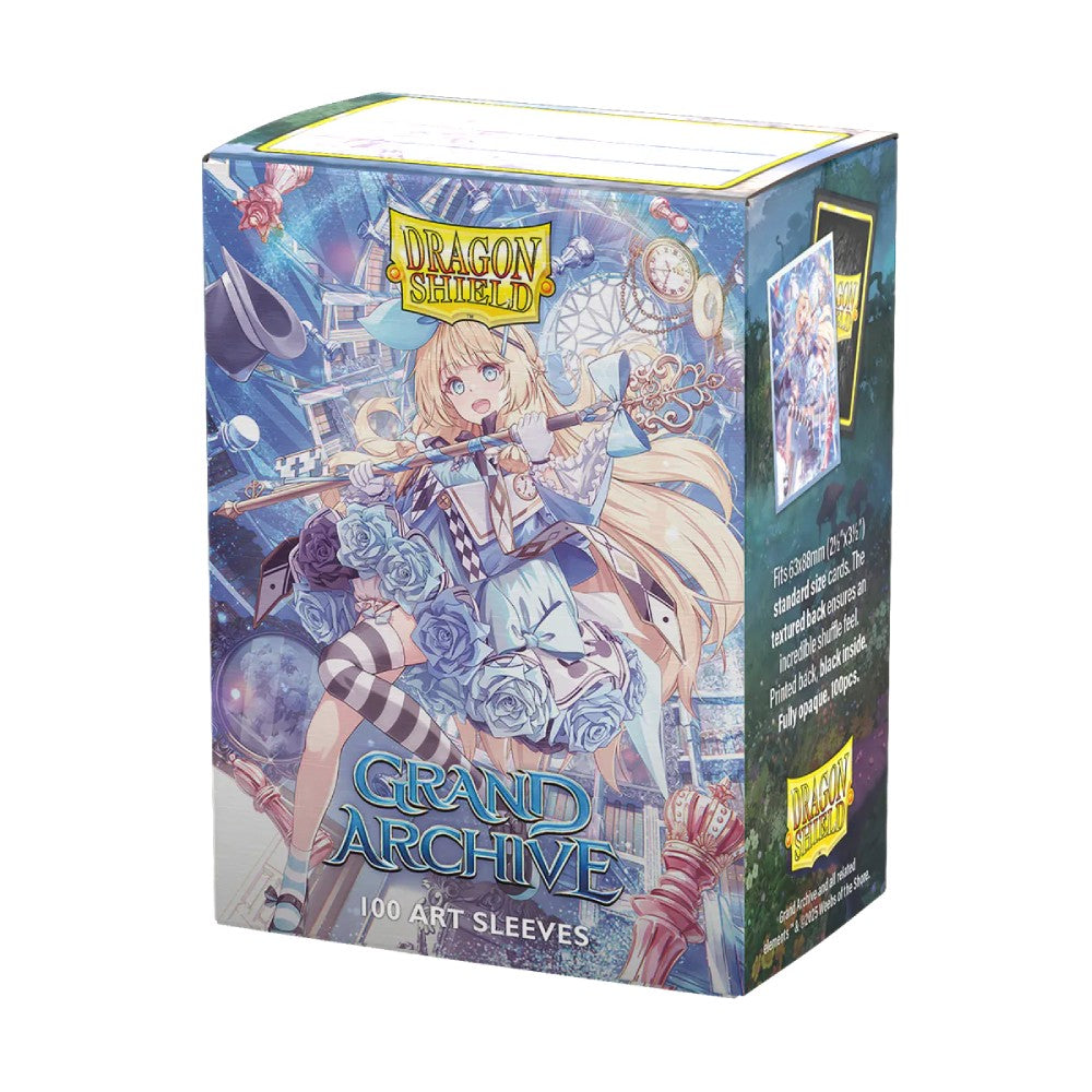 PREORDER Dragon Shield: Sleeves  Matte Dual Art  Grand Archive: Alice Golden Queen